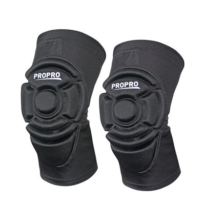 New Black Breathable Soft Knee Pads For Outdoor Ski Skating Roller Skating Riding Sports Equipment To Girls/Boys (Large)