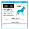 Michigan State Spartans Reversible NCAA Dog/Cat Collar, Large. Premium Home & Away Two-Sided Pet Collar Adjustable with Metal Buckle. Your Favorite University Team with a Unique Design on Each Side! view 3