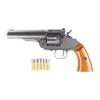 Barra Schofield No. 3 CO2 BB Revolver | Authentic 1875 Replica BB Pistol | 5" Barrel, Full Metal Frame, Realistic 6-Shot Cylinder, 400 FPS (Gunmetal) view 1