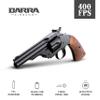 Barra Schofield No. 3 CO2 BB Revolver | Authentic 1875 Replica BB Pistol | 5" Barrel, Full Metal Frame, Realistic 6-Shot Cylinder, 400 FPS (Gunmetal) view 2