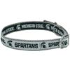 Pets First Michigan State Spartans Reversible NCAA Dog/Cat Collar, Medium. Premium Home & Away Two-Sided Pet Collar. Your Favorite University Team with a Unique Design on Each Side (MS-3280-MD) view 1