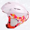 Adjustable Ski Single/Double Board Warm Breathable/Windproof Snow Helmet for Outdoor Sports Protective Gears (Medium, White) view 4