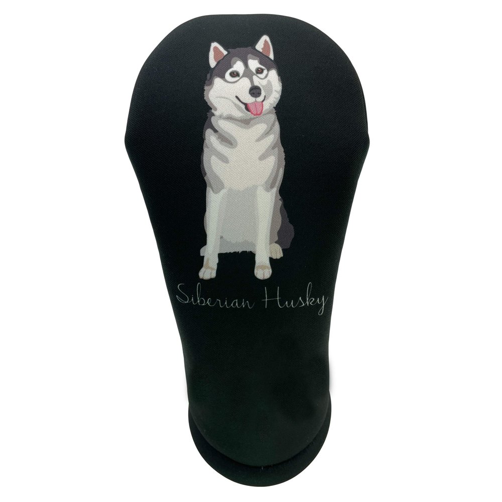 Siberian Husky Driver 460cc Club Headcover Handmade by BeeJos