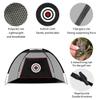 ASENVER Black Golf Practice Net Set - 6.6x4.4 FT with Hitting Mat, Target Cloth and Carrying Bag view 3