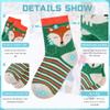Eocom 6 Pairs Children's Winter Warm Wool Animal Crew Socks Kids Boys Girls Socks (8-12 Years, Fox) view 4