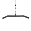 48" LAT Bar Standard 1-1/4" (Angled BAR, Silver Blitz) view 1
