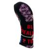 Blackjack Casino Hybrid Club Headcover Handmade by BeeJos view 3