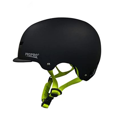 Roller Skating Helmet Children/Adult Adjustable Black/White/Blue/Pink Wind Cap for Outdoor Sports Safety Guard (Medium, White)