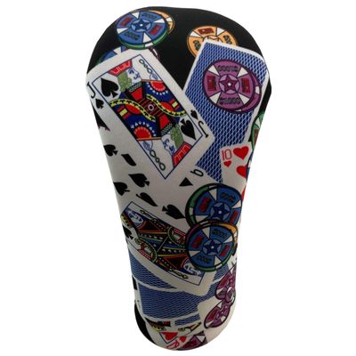 All in Casino Hybrid Club Headcover Handmade by BeeJos