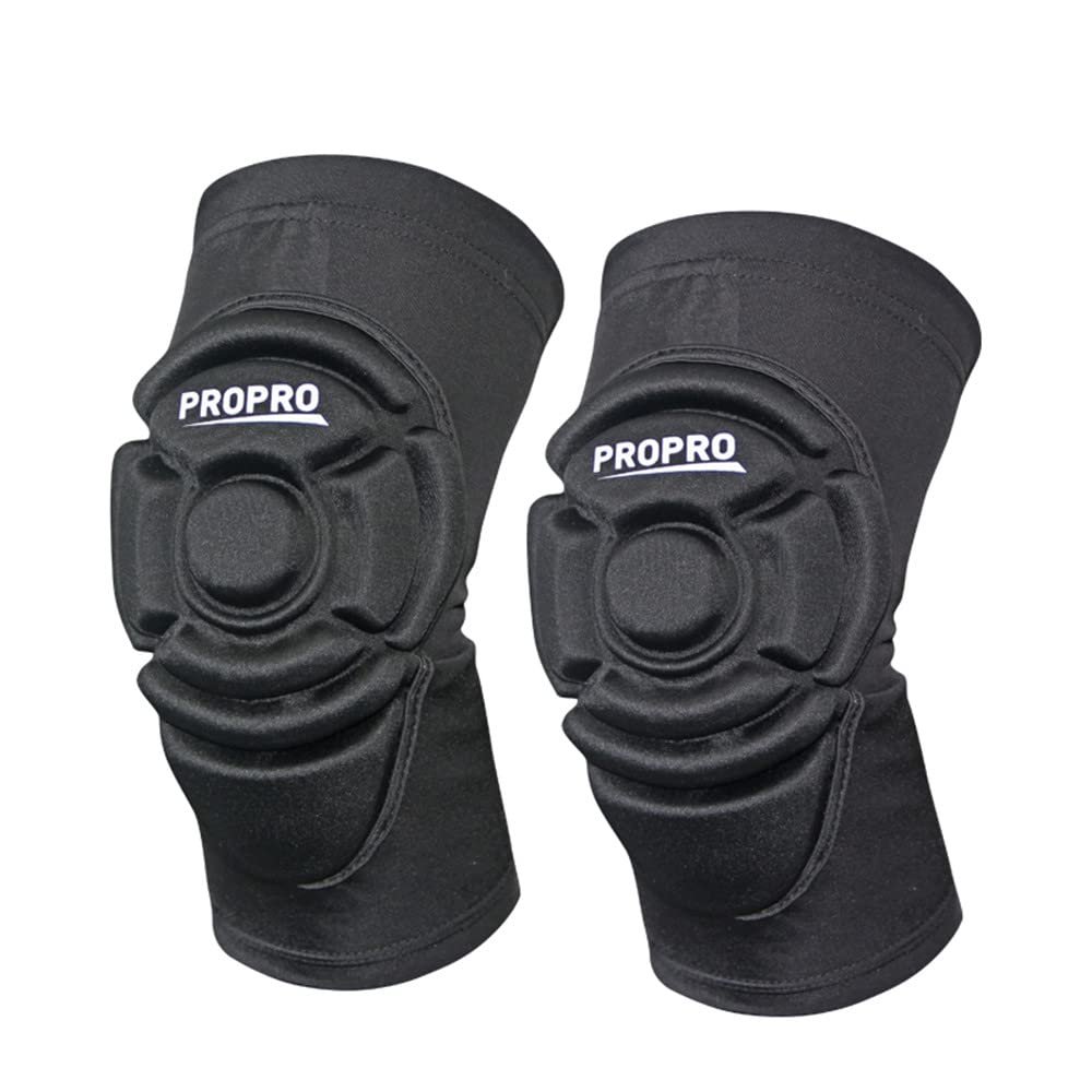 New Black Breathable Soft Knee Pads For Outdoor Ski Skating Roller Skating Riding Sports Equipment To Girls/Boys (Small)