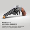 Barra Schofield No. 3 CO2 Airsoft Revolver | Authentic 1875 Replica Airsoft Pistol | 5" Barrel, Full Metal Frame, Realistic 6-Shot Cylinder, 460 FPS (Aged) view 3