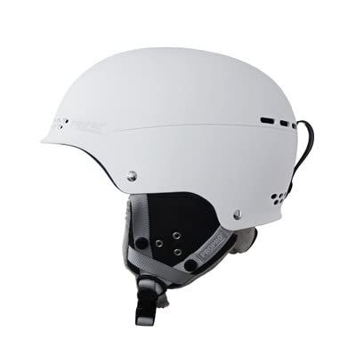New Professional Men/Women Adult Black/White Ski Single/Ddouble Board Snow Helmet for Outdoor Sport Equipment Head Safety Guard (Medium, Black)