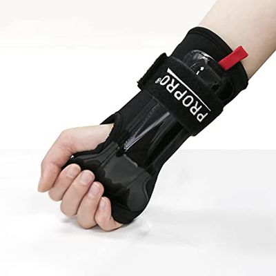 JZ Black Male and Female Outdoor Ski Skating/Roller Skating Neoprene Wrist Guard for Hand Safety Protection (M)