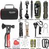 EILIKS Survival Gear, Survival Kit and Equipment 19 in 1, Gifts for Men Dad Husband Women Him Valentines Day, Christmas Stocking Stuffers, Camping Accessories view 2