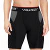 Youper Youth Elite Padded Baseball Sliding Shorts w/Soft Athletic Cup (Black, X-Large) view 2