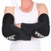 JZ Basketball Soft Arm Guards Anti-Collision Male Breathable Fitness Sleeve Elbow Pads Badminton Football Sports Protective Gear (L/XL) view 2