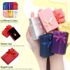 Marspark Valentines Small Jewelry Gift Boxes Empty Necklace Packaging Boxes with Bows for Bracelet Pendant Earring(Bright Color,24 Pieces) view 2