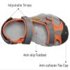 CAMEL CROWN Men's Waterproof Hiking Sandals Closed Toe Water Sandals Athletic Sport Sandals for Summer Outdoor Beach Wading Boat for Hiker Gray/Orange 7.5 view 3