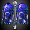 DIYUME Custom Logo Text Ranked Rash Guard NoGi Tee for Brazilian Jiu Jitsu Wrestling Grappling, Long Sleeves, Men XS view 3