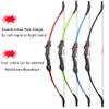 ZSHJGJR Recurve Bow and Arrow Set for Youth Kids 4-16, Outdoor Game Basic Archery Set with 6 Suction Cup Arrows 1 Archery Target and Stand 1 Arm Guard, Black/Blue/Green/Red Color (Black) view 2