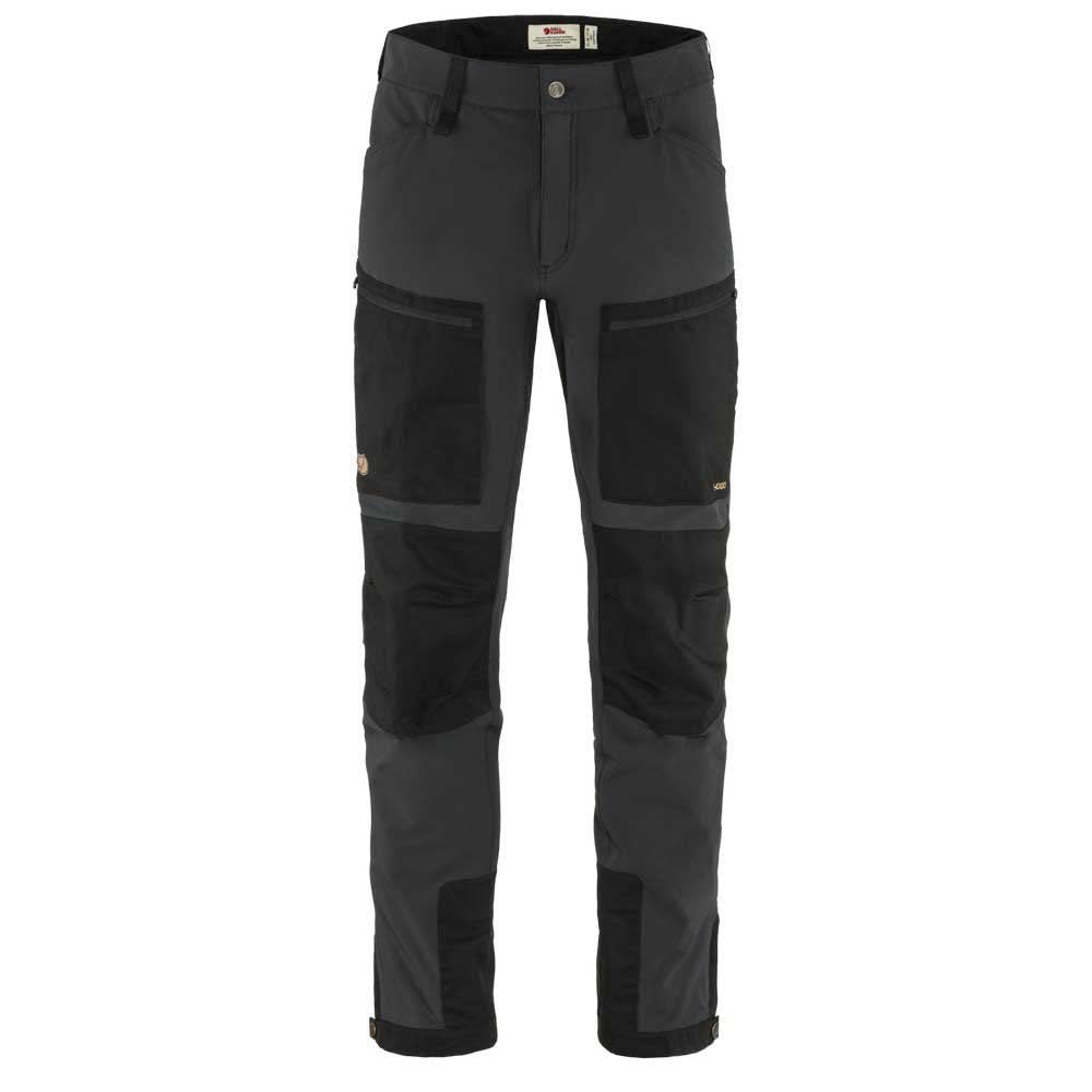Fjallraven F86411550-55054/R Keb Agile Trousers M Black-Black 54/R