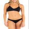 Women's Standard Solid Moderate Bikini Bottom view 2