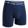 2UNDR Men's 6" Flow Shift Boxer Briefs (Navy, XX-Large) view 1