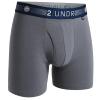 2UNDR Men's 6" Flow Shift Boxer Briefs (Grey, XX-Large) view 1