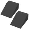 2 Pack Squat Wedge Blocks,Non Slip Professional Squat Ramp for Heel Elevated Squats Calf Raises Platform, Calf Stretcher, Balance, Pushup, Yoga Wrist Support, Pilates, Squat, Riser Block view 1