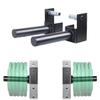SYL Fitness Olympic Weight Plates Holder Power Rack Attachment Weights Storage Rack, Fit 3x3" Rack (5/8" & 1" Hole) view 1
