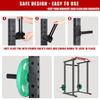 SYL Fitness Olympic Weight Plates Holder Power Rack Attachment Weights Storage Rack, Fit 3x3" Rack (5/8" & 1" Hole) view 3