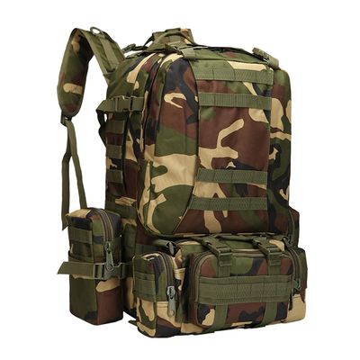 ZOYEOSIK Tactical Backpack MOLLE Rucksacks Detachable Assault Pack Bug Out Bag