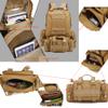 ZOYEOSIK Tactical Backpack MOLLE Rucksacks Detachable Assault Pack Bug Out Bag view 4