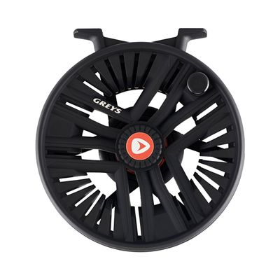 Greys Fin Fly Reel, Size 3/4, Features Cutting Edge Design and Precision Manufacturing, Full Disc Drag System, Includes Reel Pouch