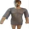 Medieval-ABS Aluminium Chainmail Shirt Butted Maille Haubergeon Chest 40 (Original Aluminum) view 1