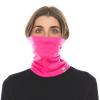100% Merino Wool - Midweight Neck Gaiter - Skiing Neck Warmer - Winter Face Mask - Multipurpose Headwear - Blaze Pink - Moisture Wicking Neck Wear view 3