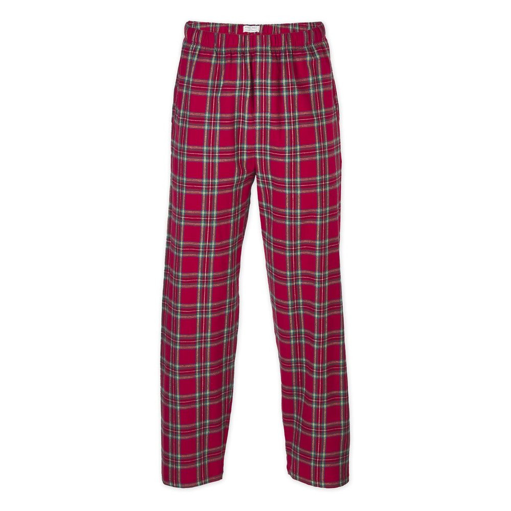 boxercraft Girls FIT Youth Flannel Pant with Pockets with Pockets, 100% Cotton Flannel, Stewart Tartan,New Sizing- XS is YXL