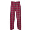 boxercraft Girls FIT Youth Flannel Pant with Pockets with Pockets, 100% Cotton Flannel, Stewart Tartan,New Sizing- XS is YXL view 1