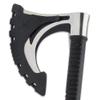 M48 Viking Axe & Sheath | Bearded Blade | 3Cr13 Cast Stainless Steel Axe Head | Modern Tactical Design | TPU Sheath | Deeply Ridged Handle view 3