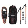 Lightweight Aluminum Frame Snowshoes with Dual Ratchet Bindings, Nylon Heel Strap, HDPE Decking, Includes Heavy Duty Carry Bag, Available in Adult and Kids Sizes view 1