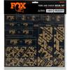FOX Racing Shox Fork & Shock Decal Kit Kashima, One Size view 2