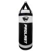 PROLAST 4FT XL 135Lb Heavy Punching Kicking Bag for Adults, Boxing, MMA, Martial Arts, Muay Thai, Strength Training Equipment, Filled, Special Edition Rhino Logo, Special Edition, White and Black view 1