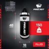 PROLAST 4FT XL 135Lb Heavy Punching Kicking Bag for Adults, Boxing, MMA, Martial Arts, Muay Thai, Strength Training Equipment, Filled, Special Edition Rhino Logo, Special Edition, White and Black view 4