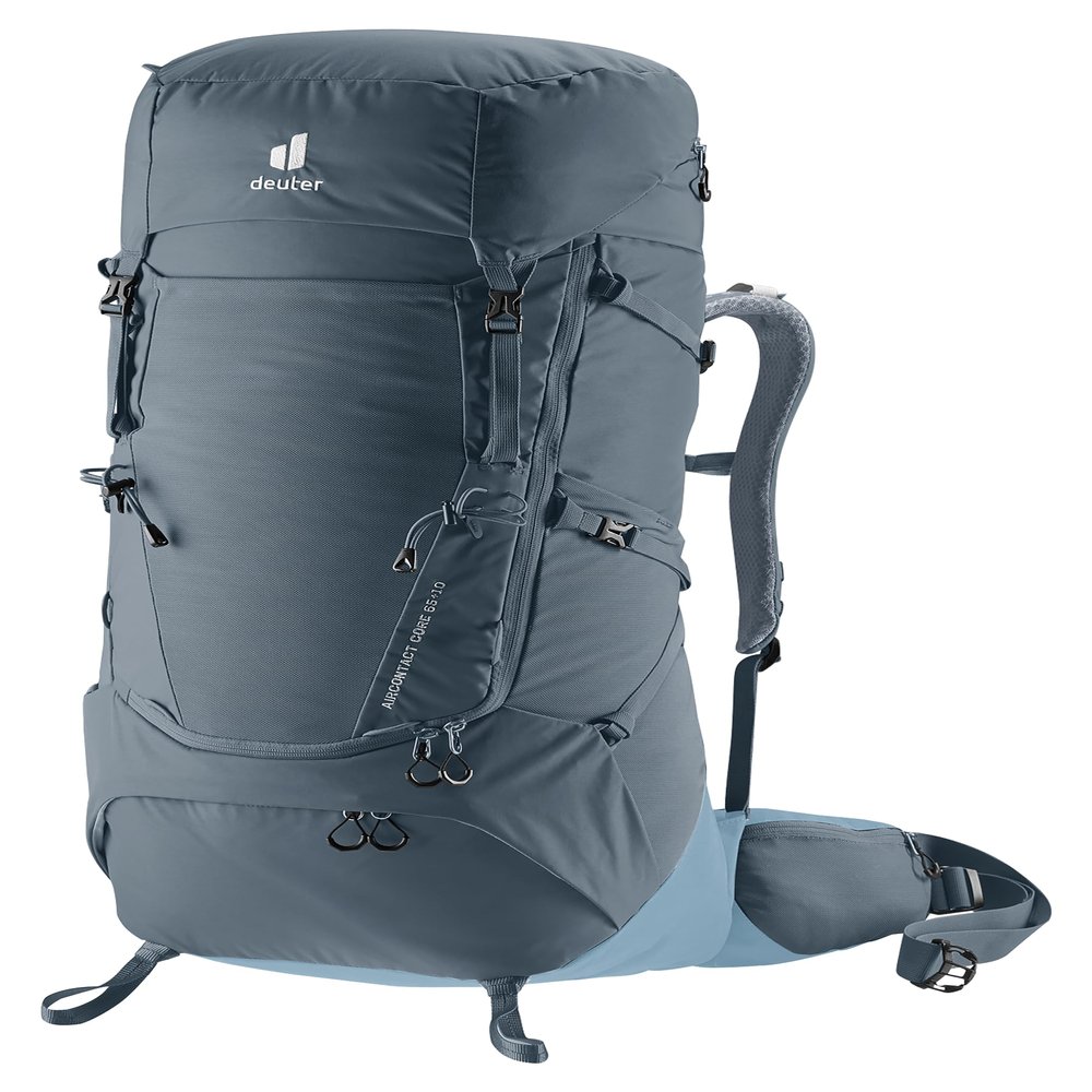 Deuter Aircontact Core 65+10 Hiking Backpack, Ink, 75 Liters