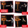 PROLAST 4Ft XL 135Lb Heavy Punching Kicking Bag for Adults, Boxing, MMA, Martial Arts, Muay Thai, Strength Training Equipment, Filled, Special Edition Rhino Logo, Special Edition, Orange and Black view 2