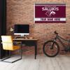 Rico Industries NCAA Southern Illinois Salukis Personalized - Custom 3' x 5' Banner Flag - Made in The USA - Indoor or Outdoor Dcor view 2