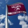 Rico Industries NCAA Southern Illinois Salukis Personalized - Custom 3' x 5' Banner Flag - Made in The USA - Indoor or Outdoor Dcor view 3