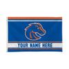 Rico Industries NCAA Boise State Broncos Personalized - Custom 3' x 5' Banner Flag - Made in The USA - Indoor or Outdoor Dcor view 1