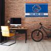 Rico Industries NCAA Boise State Broncos Personalized - Custom 3' x 5' Banner Flag - Made in The USA - Indoor or Outdoor Dcor view 2