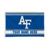 Rico Industries NCAA Air Force Academy Falcons - AF Standard Personalized - Custom 3' x 5' Banner Flag - Made in The USA - Indoor or Outdoor Dcor view 1